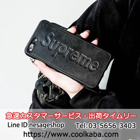 アイホンX携帯ケース ソフトケース SUPREME