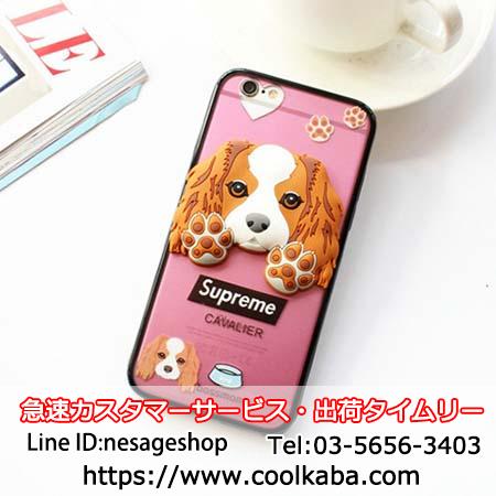 シュプリーム iphone7sケース 可愛い犬