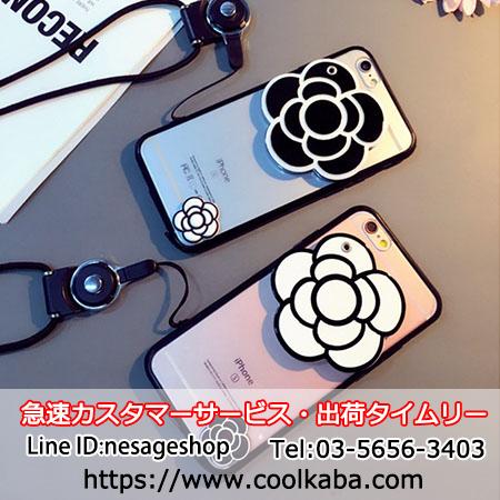 iphone6splusケース カメリア 椿 セレブ愛用