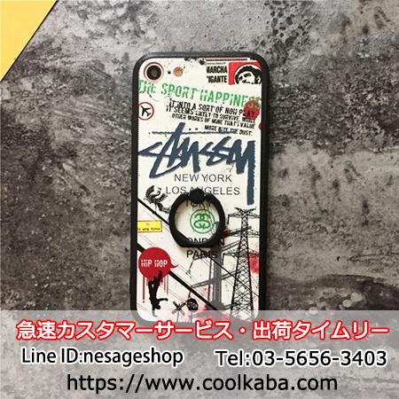 iphone8/7s plus ケース パロディー風 ステューシー