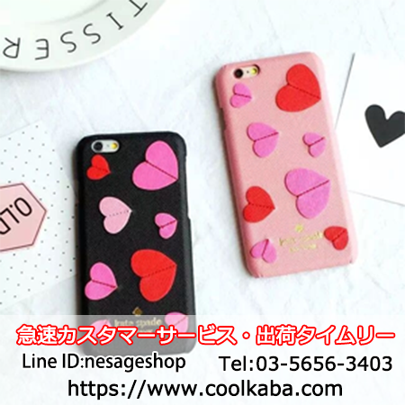 kate spade iphone6s ケース ピンク ハート
