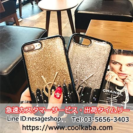 YSL iphone8ケース キラキラ