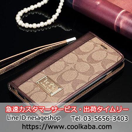 coach iphone6plusケース ストラップ