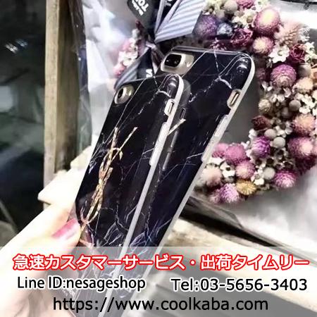 YSL アイフォン7スマホケース ピンク/ブラック