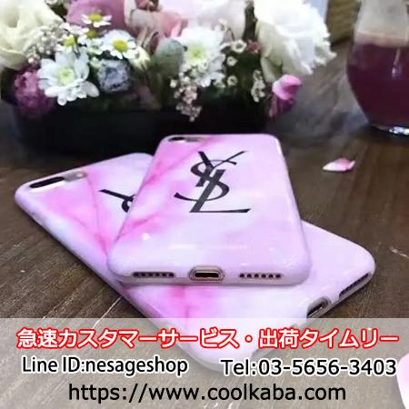 イブサンローラン iphoneXケース ロゴ付き