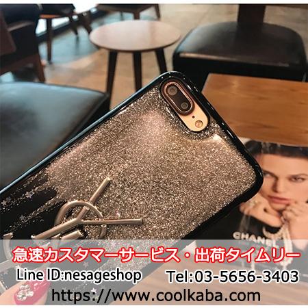 YSL iphone8plusケース キラキラ