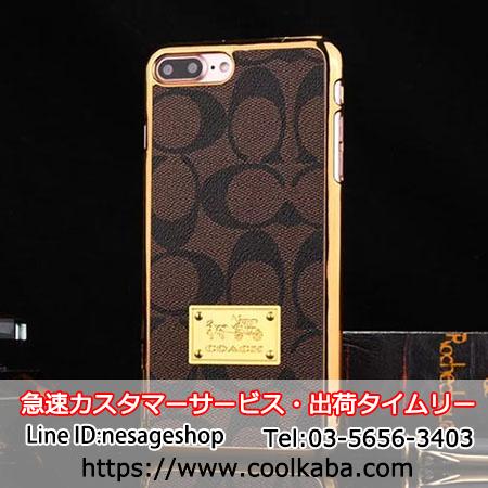 coach iphone8plusケース ジャケット