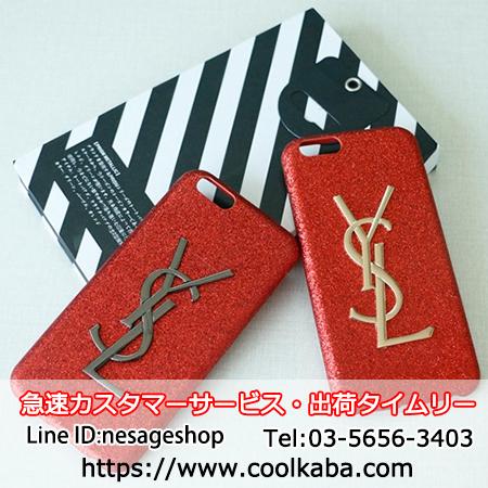 YSL iphone8plus ジャケットケース セレブ愛用