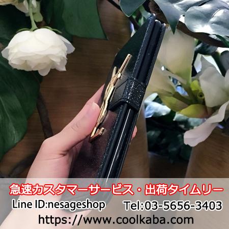 iphoneXケース  カード入れ YSL