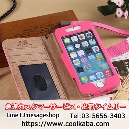 hermes iphone保護ケース レザー