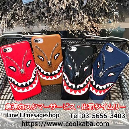 iphone7s plus携帯カバー サメ ジャケットケース