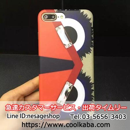 フェンデイ モンスター iphone7&frasl;8 plus ジャケットケース 可愛い