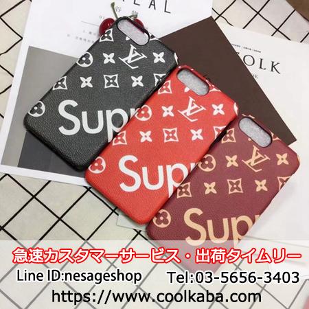 SUPREME LV iphone8ケース 人気