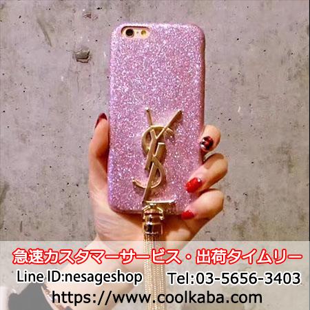 イブサンローラン iphone7sケース フリンジ