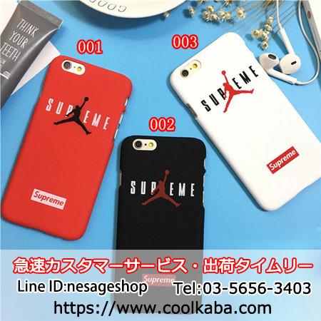 シュプリーム エアジョーダン コラボ iphone8/7 ハードケース SUPREME