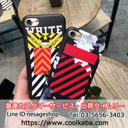 iphone7plusケース ソフトケース off white