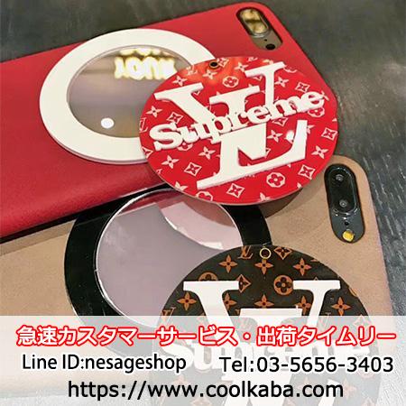 ルイヴィトン シュプリーム コラボ iphoneXケース