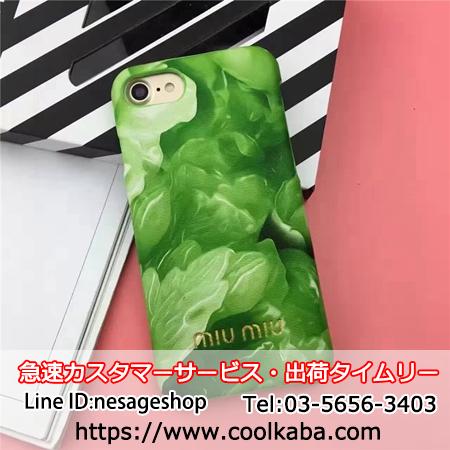 ミュウミュウ iphone7plusケース ブランド