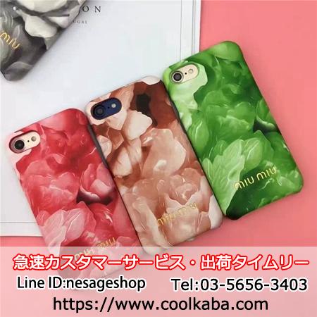 Miu-Miu iphone7/8plusケース 可愛い