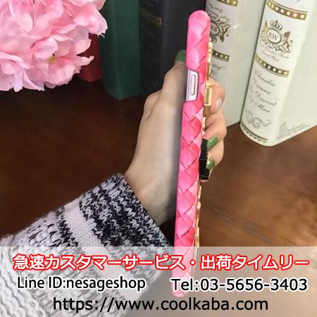 オシャレ アイホン7カバー ファッション 編み込み