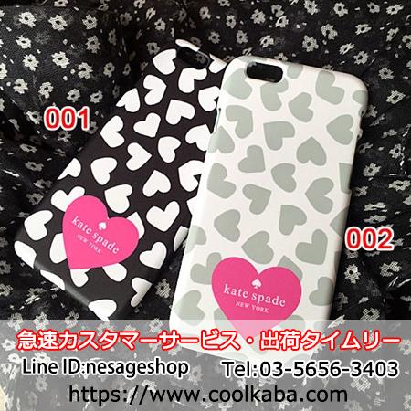 アメリカブランド ギャラクシー S6 ケース 可愛い Iphone6s Plusケース ハート Kate Spade