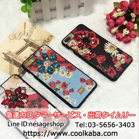 iphone 8 ケース 花柄 Dolce Gabbana