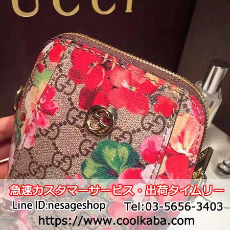 SC-04G ケース 可愛い花柄 gucci