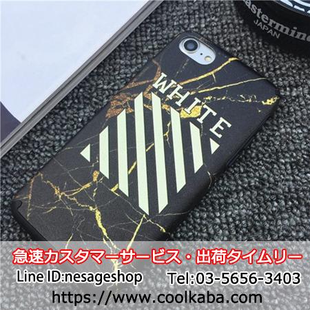 off white iphone6s plusケース 上品