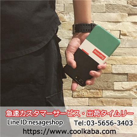 シュプリーム iphone plus カバー カラースプライス