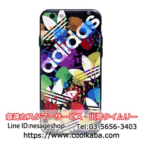 アディダス iphone8カバー ジャケットケース