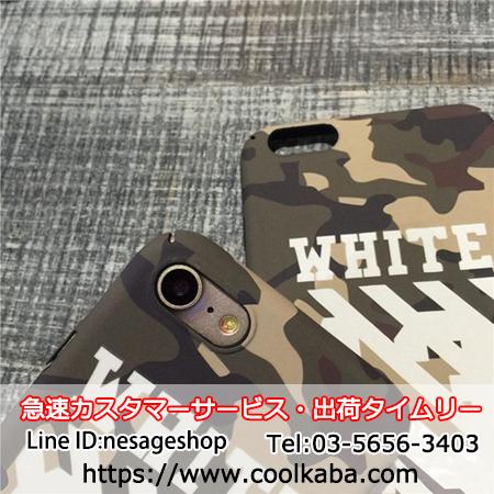 off white iphone8保護ケース スクラブ