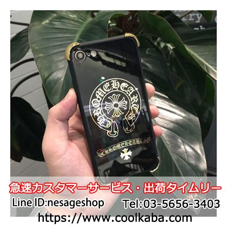 アイフォンX/7s プラスカバー CHROME HEARTS 衝撃吸収