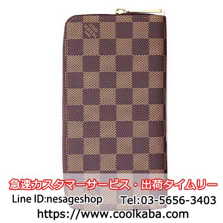 ルイビトン 手帳型 財布付き スマホケース