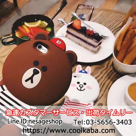 アイホン7sカバー 海外芸能人愛用 LINEフレンズ