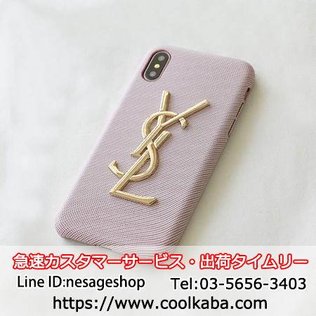 YSL iphoneXケース 全面保護