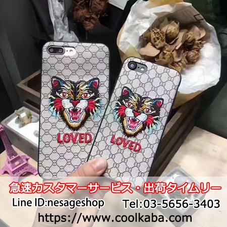 GUCCI iphone7plusケース キャンバス