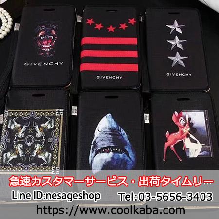 ジバンシー Galaxy s8 sc-02J 携帯手帳 ブランドケース 可愛い