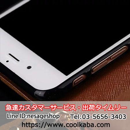 iphone6s plus保護ケース ストライプ カード入り