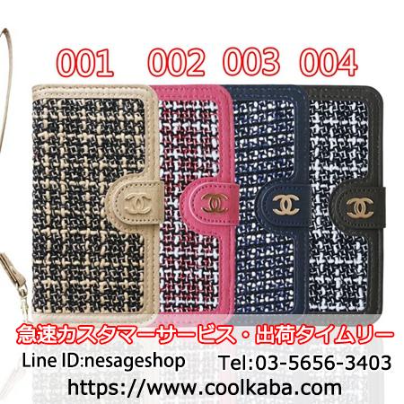 CHANEL ツイード iphone8ケース