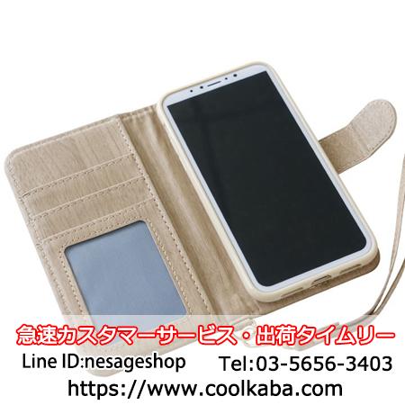 iphone8カバー ファッション カード入れ