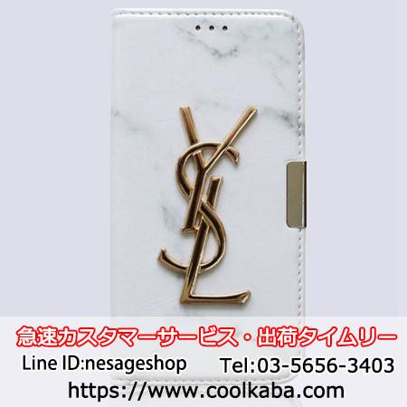 YSL iphone8 iphone7s 携帯ケース 大理石柄