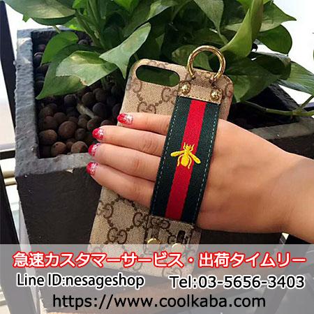 グッチ風 iphone8/7s/7 plus携帯ケース ビーフ
