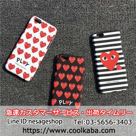 iphone7s/8 保護ケース ファッション COMME des GARCONS