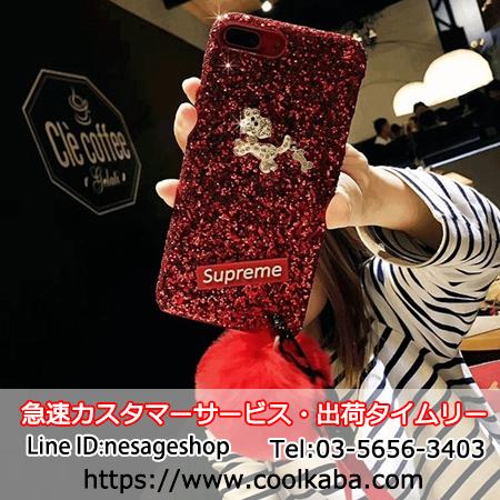 シュプリーム 毛玉ケース カワイイ アイフォンテン携帯ケース