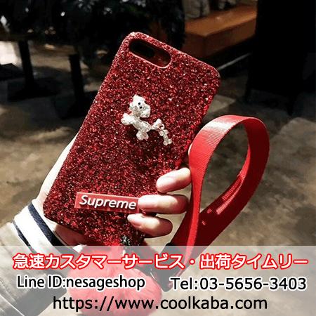 女性向け supreme iphone7/6s plus 保護カバー