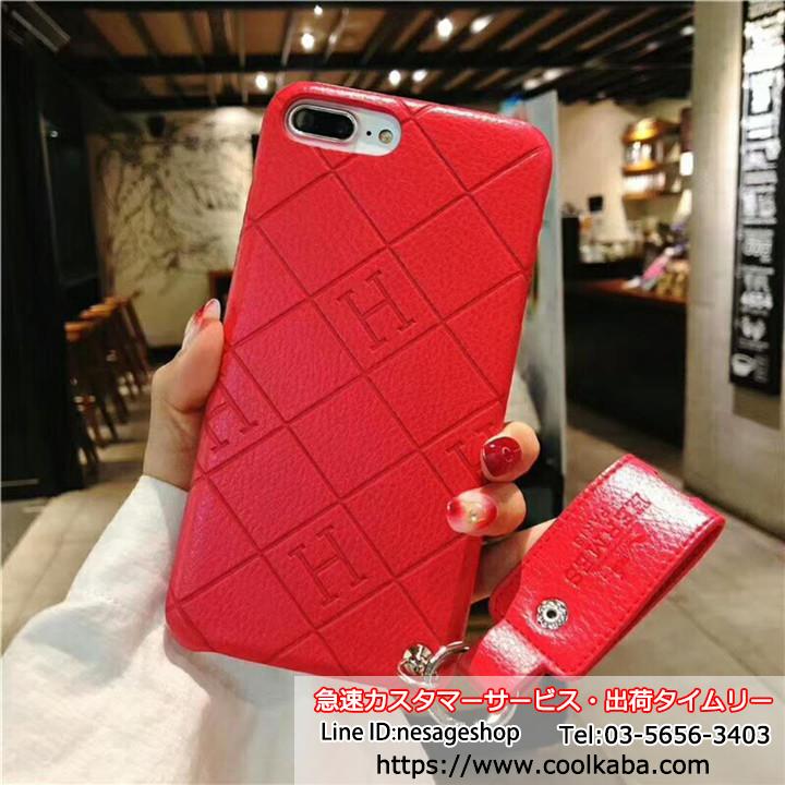 ペンダント iPhone8ケース Hermes