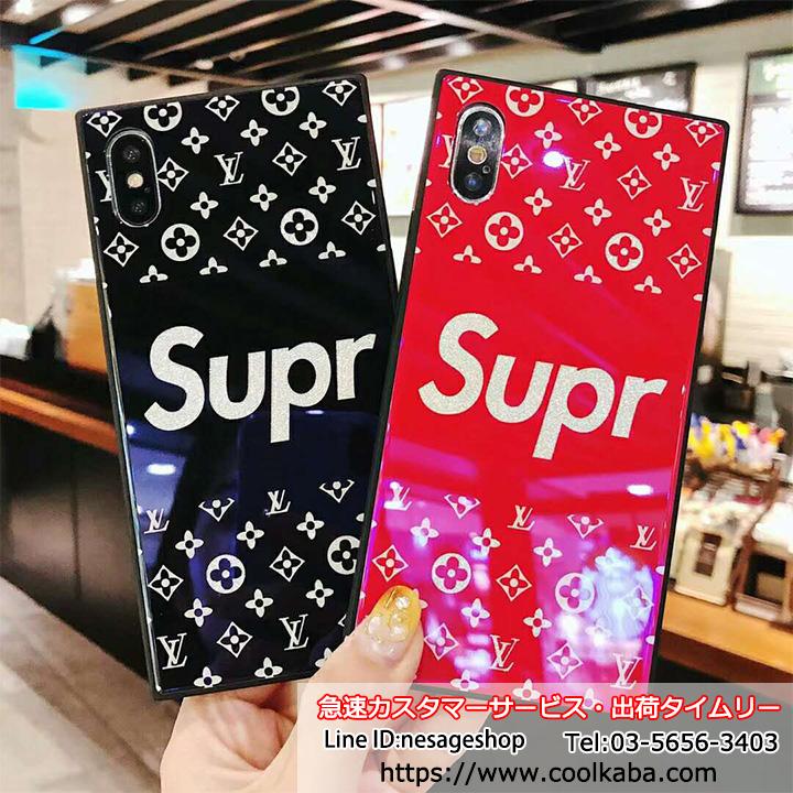 ヴィトン iPhone XS鏡面ケース SUPREME