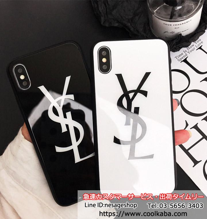 イヴサンローラン iPhone12 iPhone12pro ケース 背面ガラス YSL イヴサンローラン iPhone12 iPhone12pro ケース 背面ガラス YSL