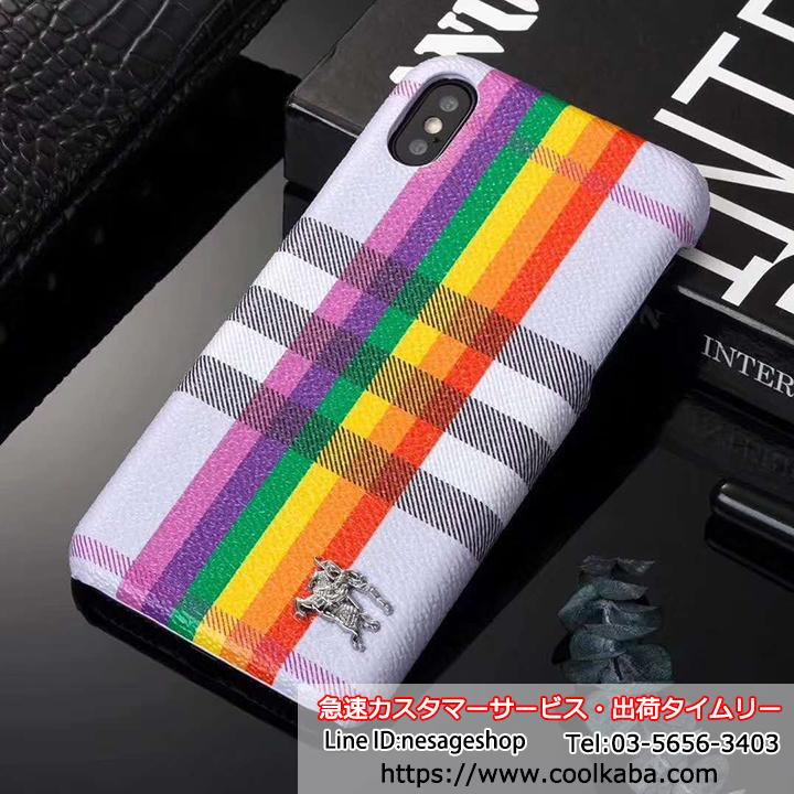 BURBERRY iPhone7カバー カラフル