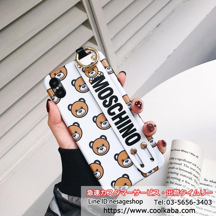 モスキーノ iphone7plusカバー 熊